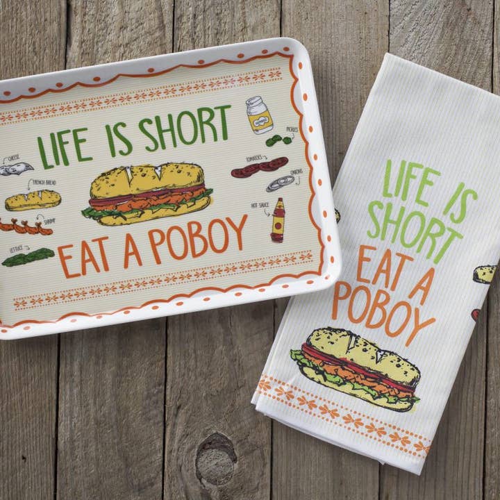 Plateau à collation - Po Boy pour la vente par THE PARISH LINE