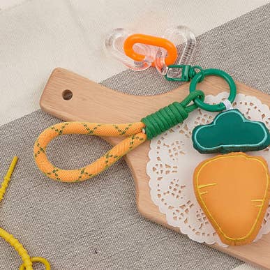 Puff 3D Shape Bag Deco Charm- Key holder, Key Ring Charm for wholesale by K-Wonderland