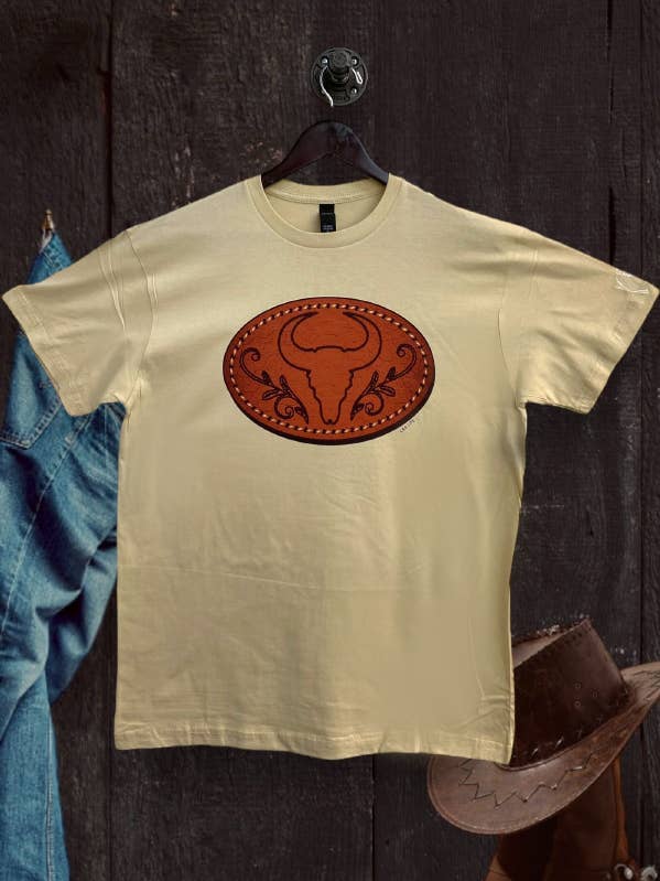 DUST LF DTF WESTERN BUCKLE TEES, TSHIRTS, T-SHIRTS, for wholesale on Faire0