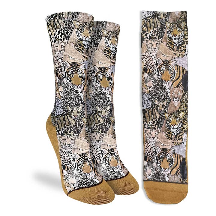 Good Luck Sock - Wholesale Socks - Women's - Women's Big Cats Socks
