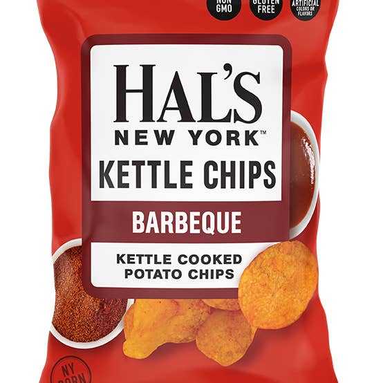 Hal's New York - Wholesale Chips - Hals NY Barbeque Chips, 2 oz