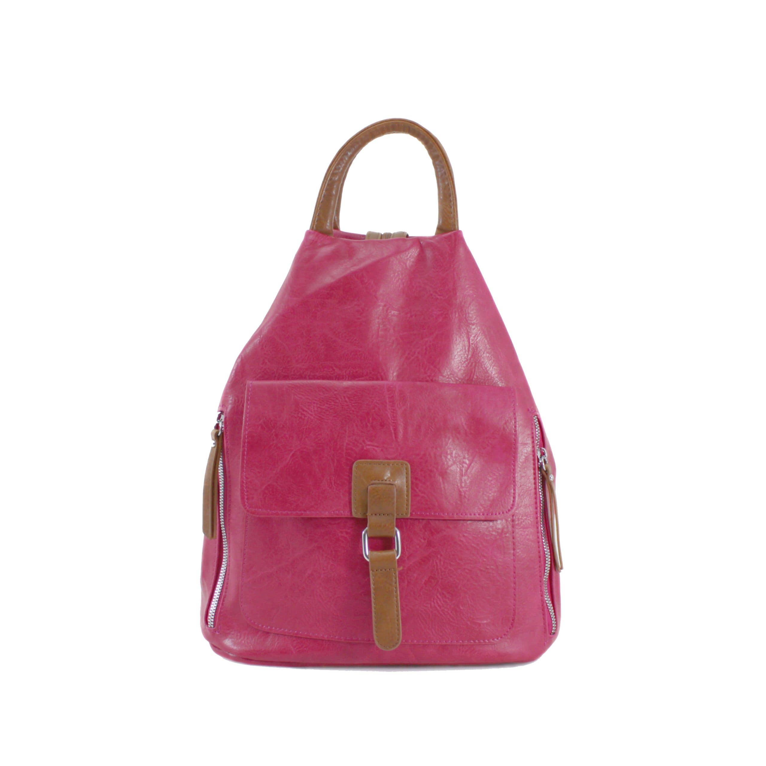 Ellas Trading – wholesale Backpack – Women's – Large Stylish Spacious Shoulder Backpack Top Handle8