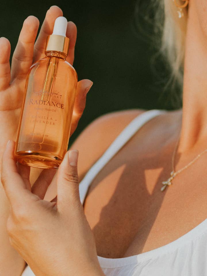 Radiance Luxurious body oil for wholesale by Mother Herb Apothecary