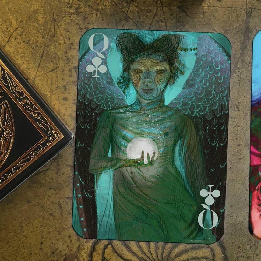 Artiphany - Wholesale Playing Cards - Bag of Bones Playing Cards - Premium Gold Edition4