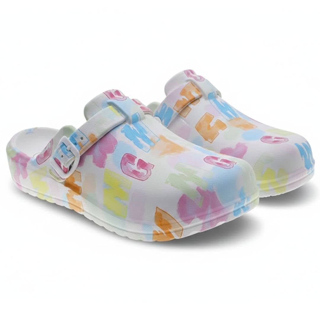 BeShoes Distribuição – wholesale Träskor – dam – Bekväma Damtofflor Vit Beppi-22147730