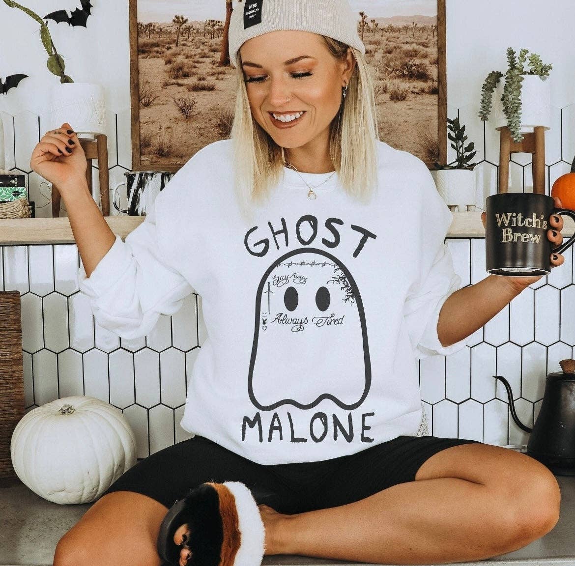 RR Tees Wholesale - Wholesale Graphic Sweatshirt - Women's - Ghost Malone sweater1