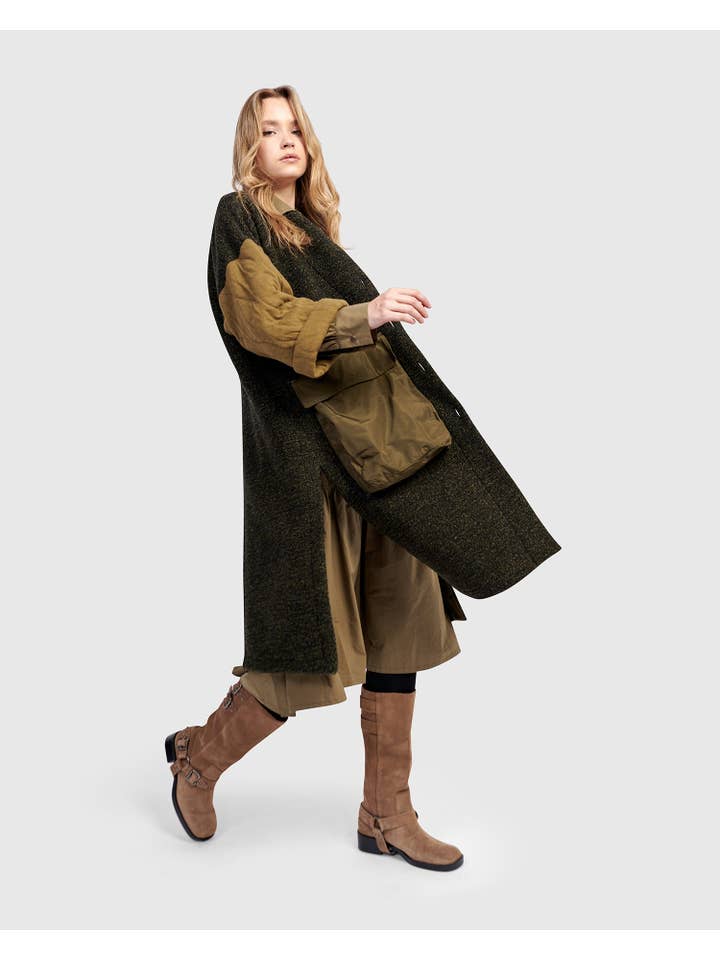 Urban Citadel Coat, Khaki for wholesale on Faire1