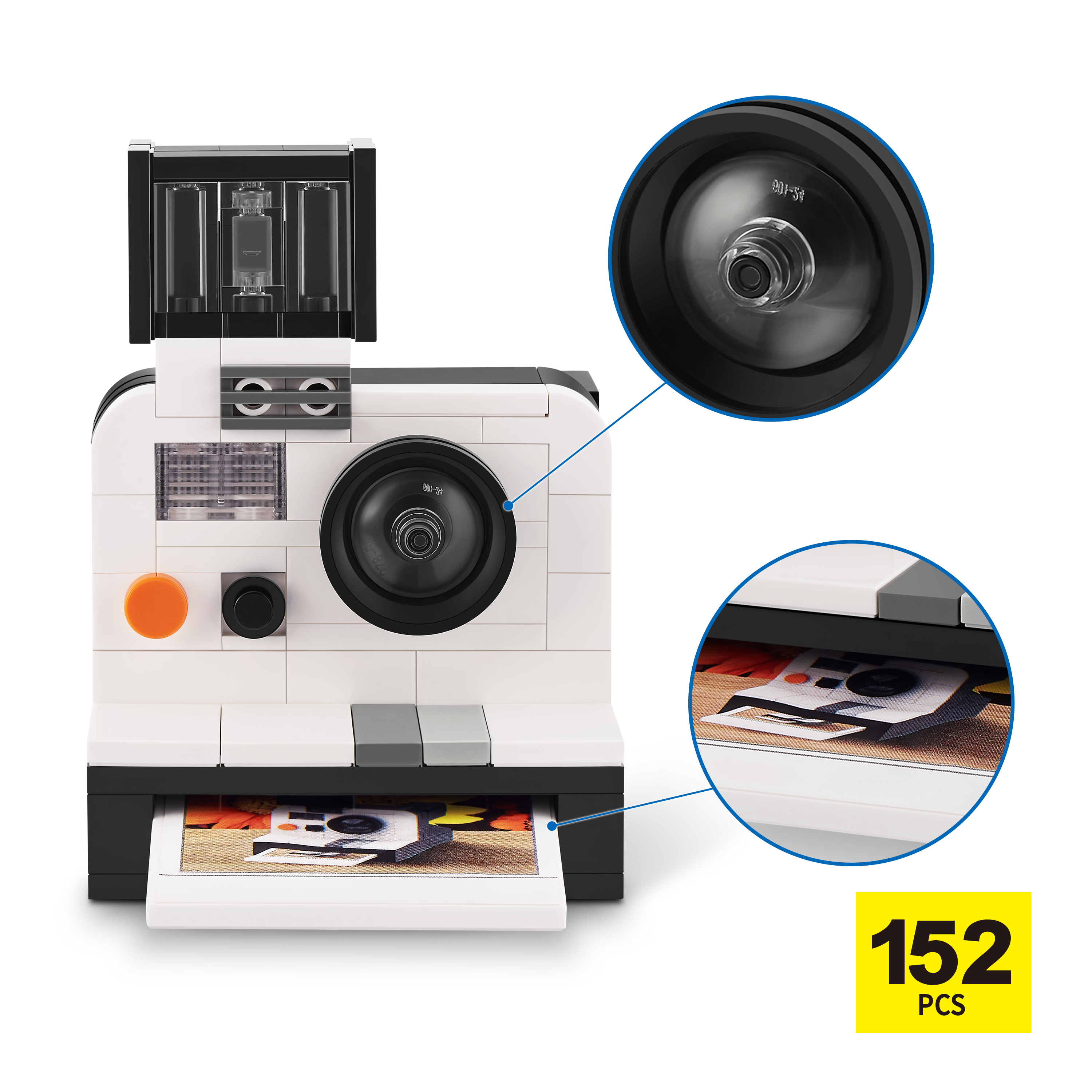 The Zoofy Group , LLC - Wholesale Build-a-Toy - Kids - ZURU MAX PREMIUM BRICKS RETRO CONSTRUCTION 15 PC PDQ13