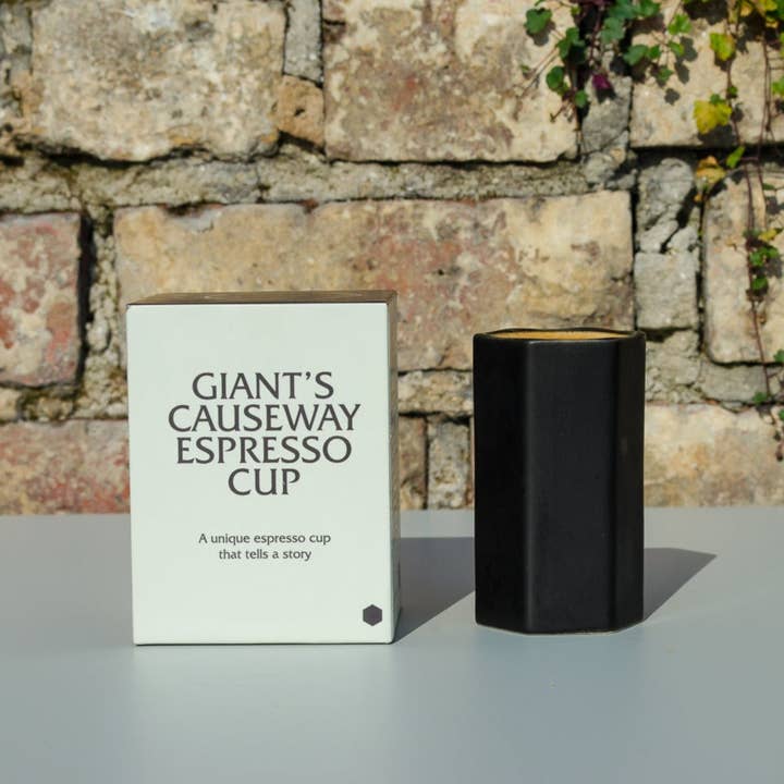 Giant's Causeway Espresso Cup for wholesale by Cowfield Design