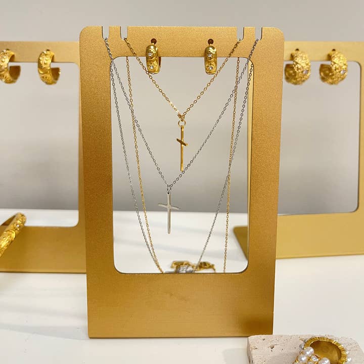 PRESSIE - Wholesale Huggie Earrings - Radiant Huggies | 18K Gold Plated2