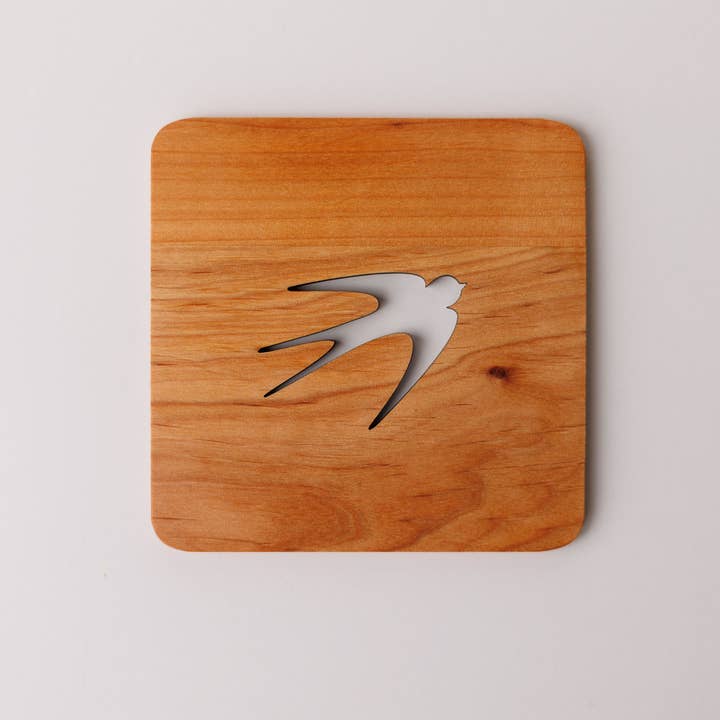 Talla Imports - Wholesale Coasters - Alder Coaster, Swallow