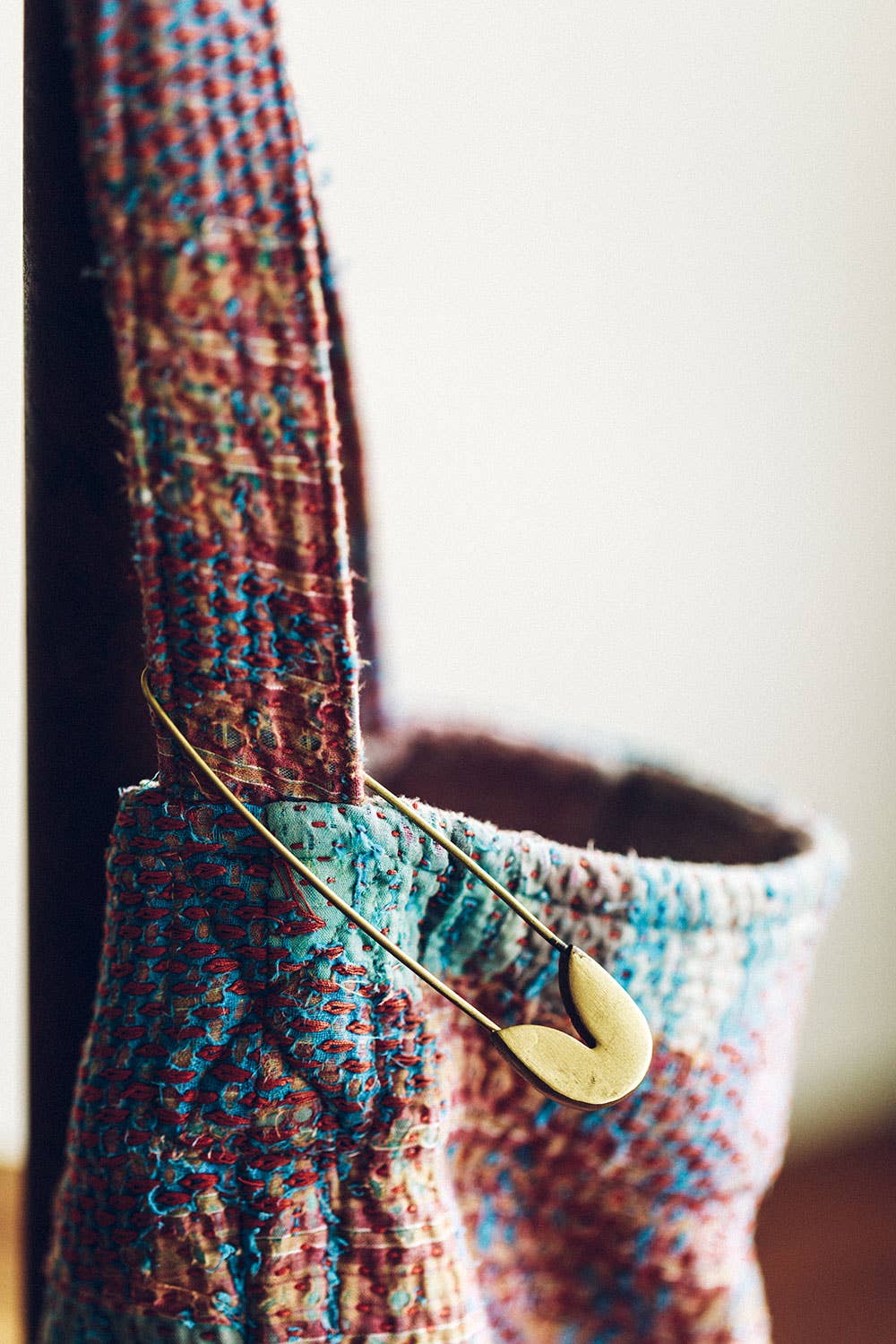 Fog Linen Work - Wholesale Safety Pin - Brass Safety Pin (M)1