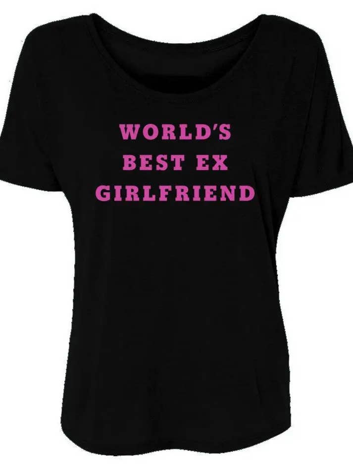 Världens bästa ex-flickvän - Damtröja med lös passform för wholesale av Amp'd Apparel Company