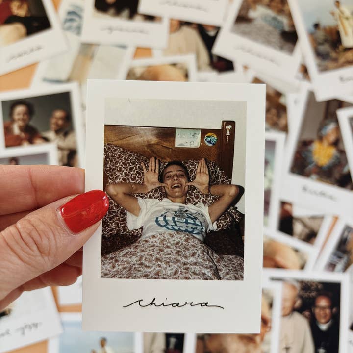 January Jane Shop - Wholesale Religious Card - Saint Polaroid Minis Color Pack6