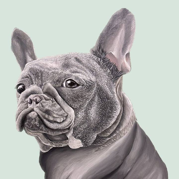 Audrey Gale + Art - Wholesale Art Print - French Bulldog Art Print0