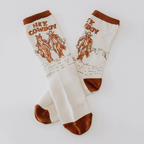 The Montana Scene – Großhandel Socken - Unisex – Hey Cowboy Unisex-Socken1