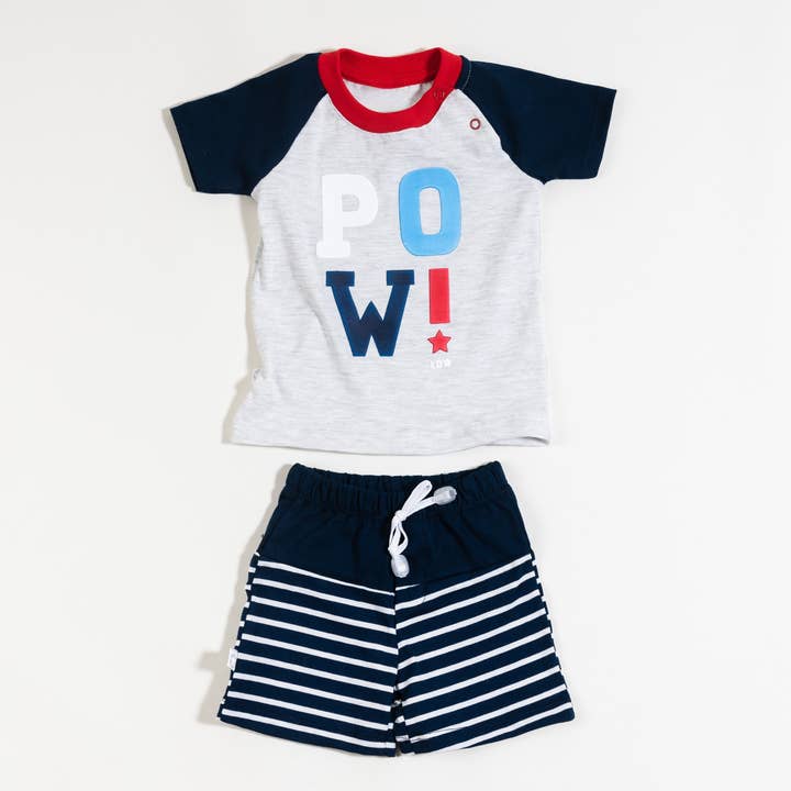 Ensemble Pow Top & Short pour la vente par Woggiee