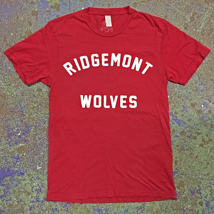 Ridgemont Wolves Tee for wholesale by Pride of Gumbo