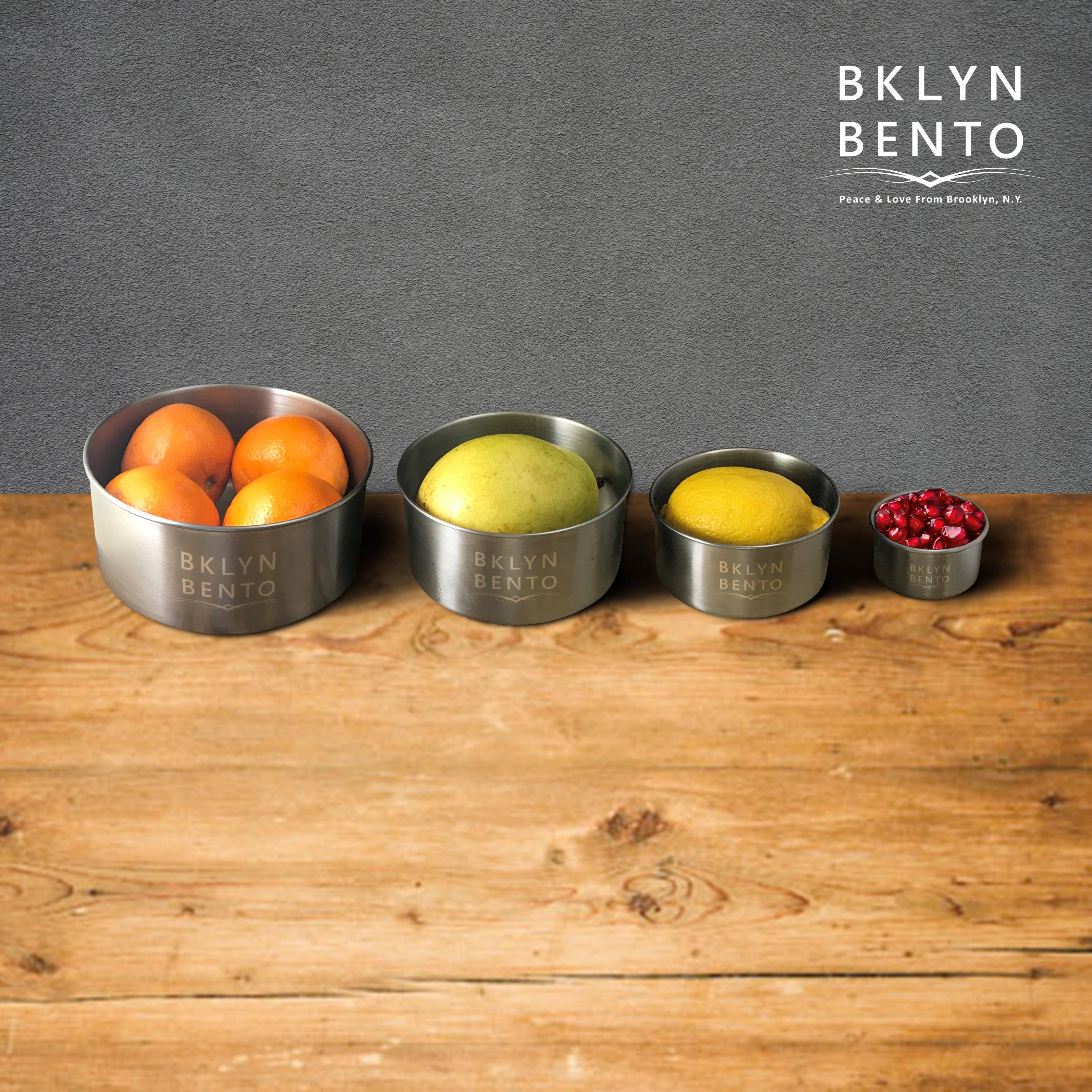 Bklyn Bento - Wholesale Food Storage Container - 4 Piece Set (Leakproof)4