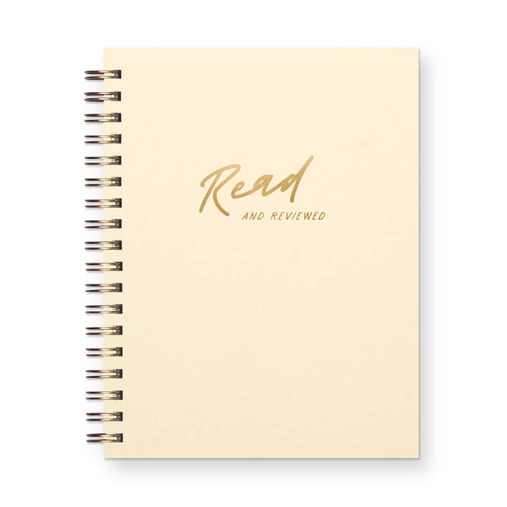 Journal de lecture des livres lus et examinés pour la vente par Ruff House Print Shop