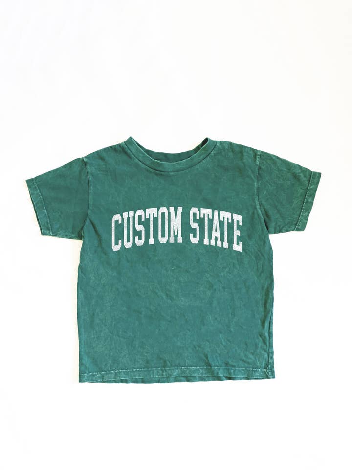 OAT COLLECTIVE – wholesale Screen-printed t-shirt – Kids – Custom Graphic Toddler Unisex Mineral Top8