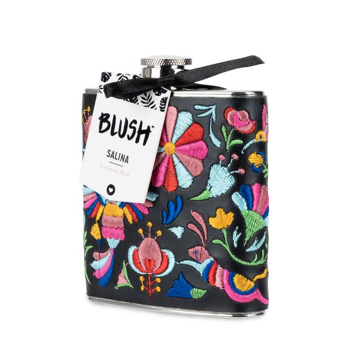 Blush - Wholesale Flask - Embroidered Flask