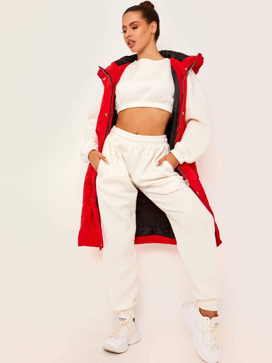 Stylewise Direct – wholesale Outerwear Vest - Women’s – Longline Padded Hooded Gilet6