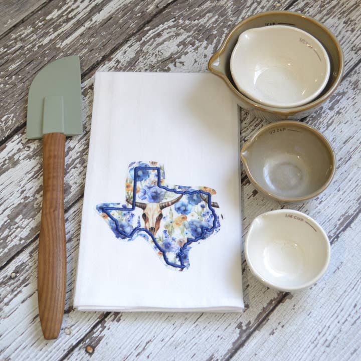 SewMuchMoreStore - Wholesale Tea Towel - TX - Blue Bonnet Collection18
