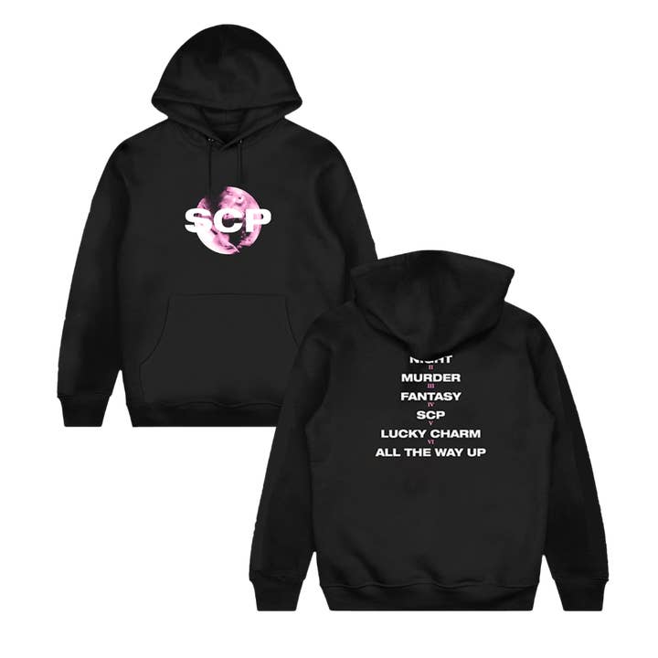 SCP Black Hoodie for wholesale by Rude Records