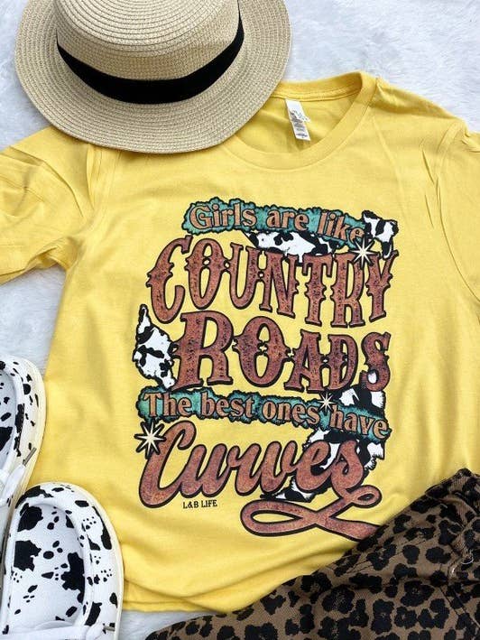 BC Girls Are Like Cute, Fun, Cute, Western Graphic Tshirt for wholesale by L&B Life