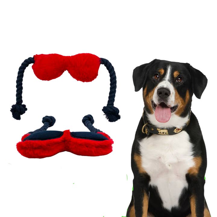 WufWuf – wholesale Pet rope toy – Dog – WufWuf Sunnies, Rope & Tug Dog Toy3