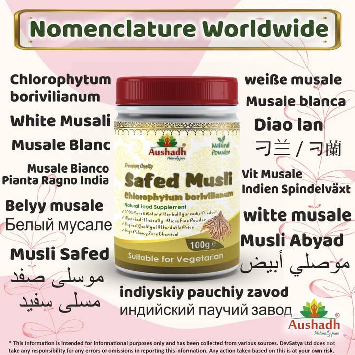 DevSatya Ltd Aushadh, Ayushya, Divyaherb – wholesale Protein/superfood powder – Safed Musli Powder