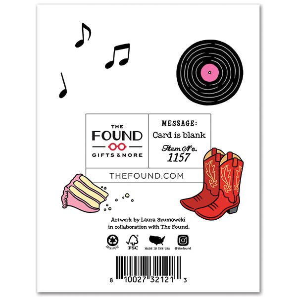 THE FOUND - Wholesale Birthday Card - Dolly Happy Birthday Darlin' Card1