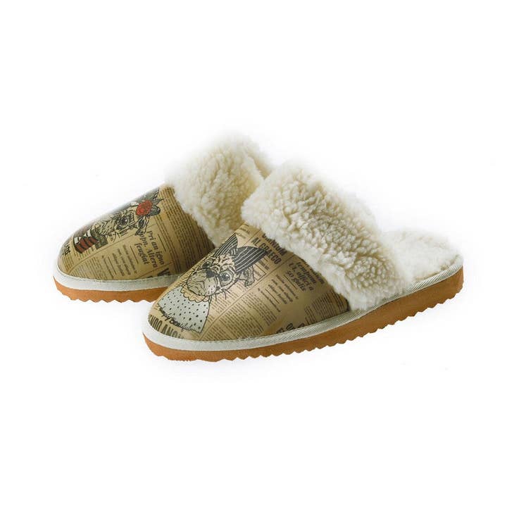 Shearling Slipper ADT115 for wholesale by Goby