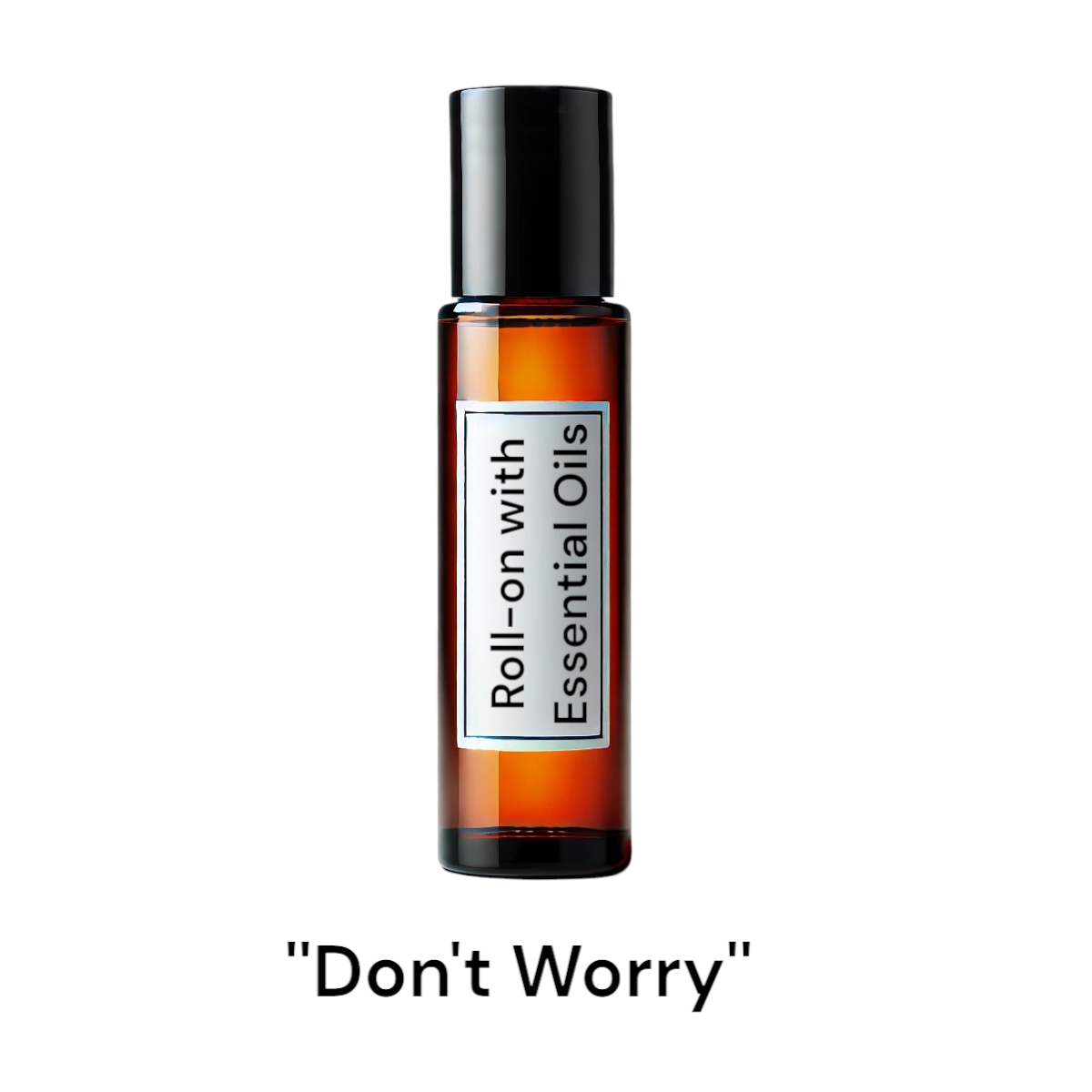 AW Aromatics Limited – wholesale Essential oil roll-on – 10ml Roll On Essential Oil Blend ''Don't Worry'' White Label0