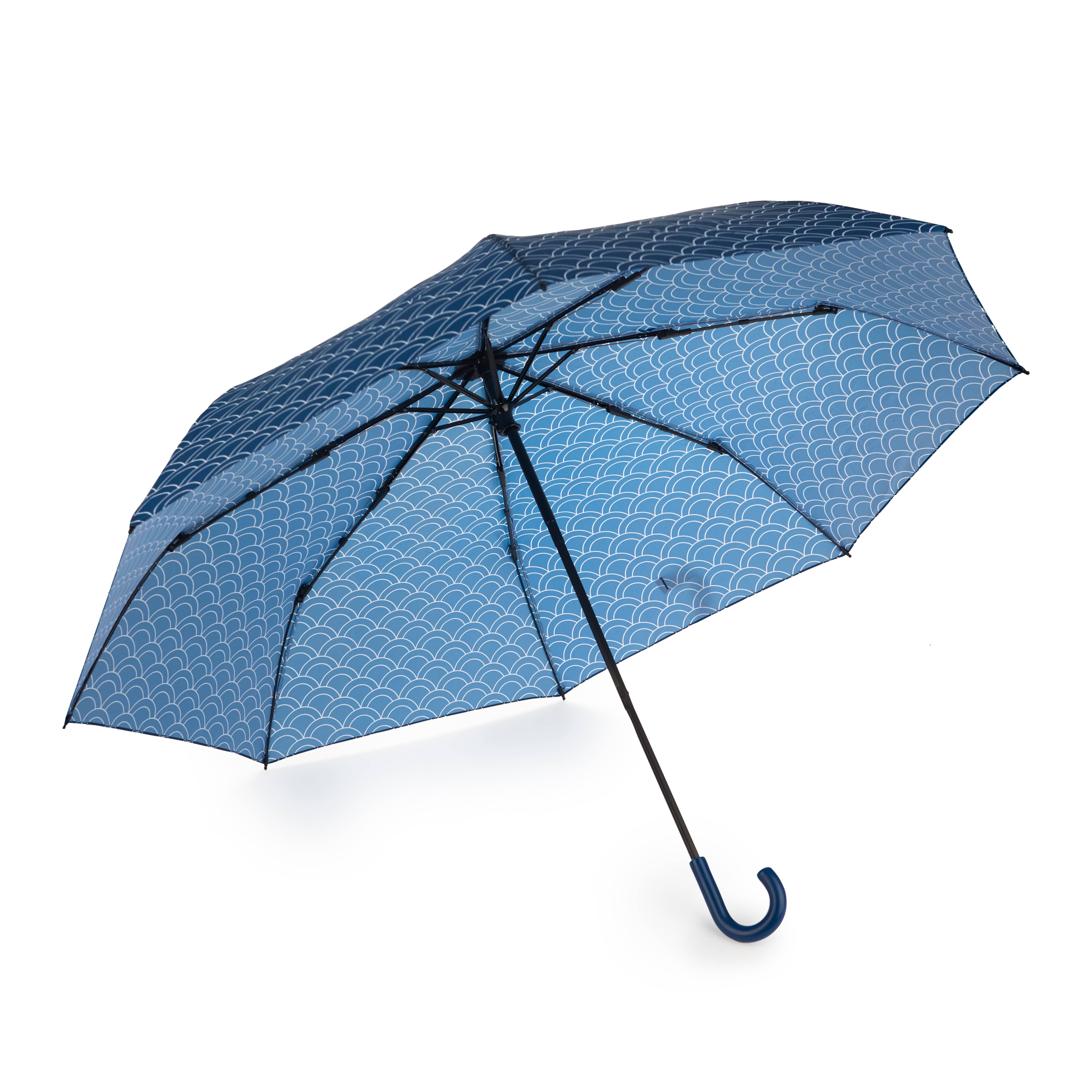 Balvi - Wholesale Umbrella - Unisex - Umbrella, Koi Fish, blue, with cover, nylon5