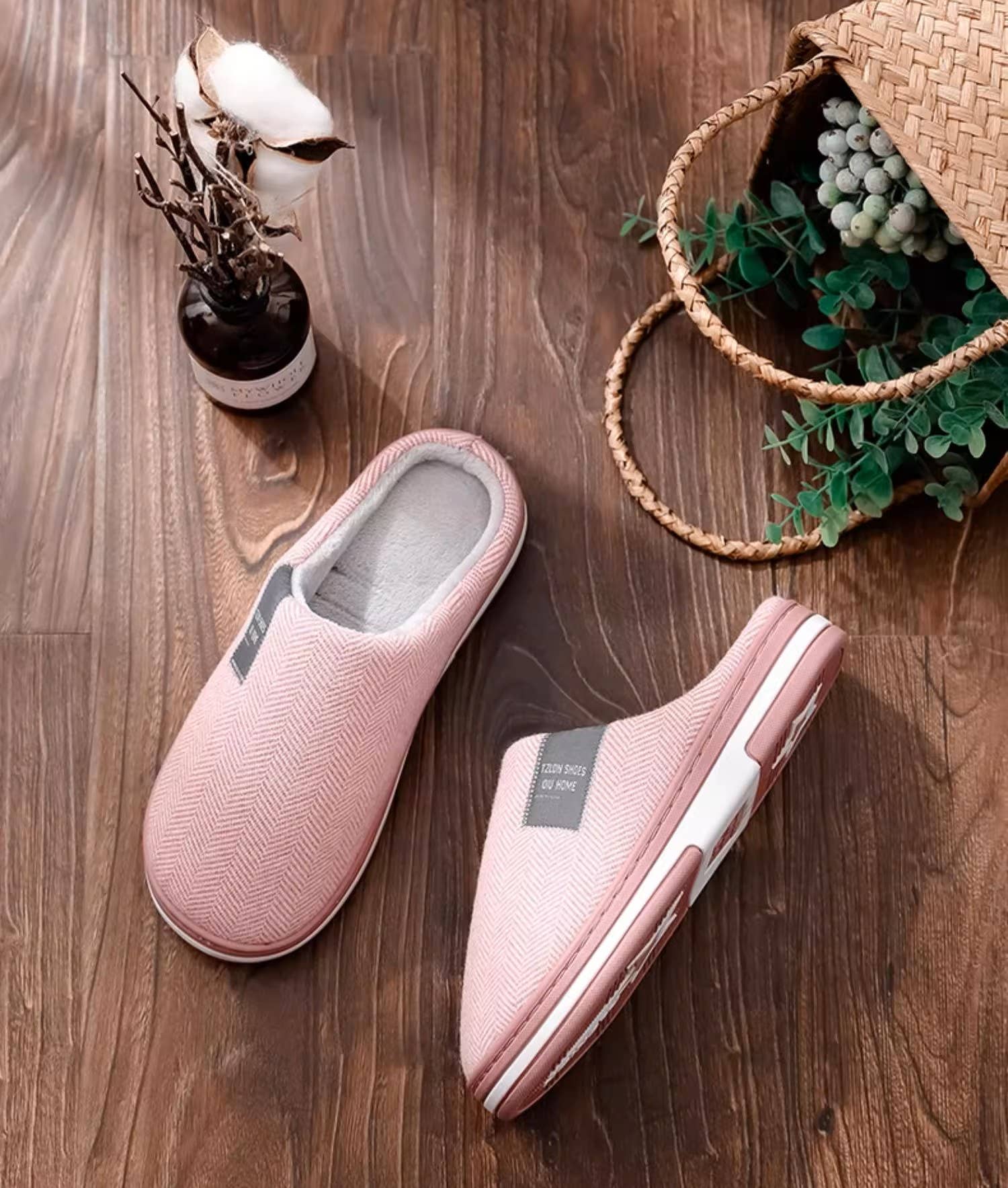 FLUFFERY - Vendita all'ingrosso Pantofole - Donna - Pantofole da Donna per Interni/Esterni con Suola in EVA (12 Paia)5