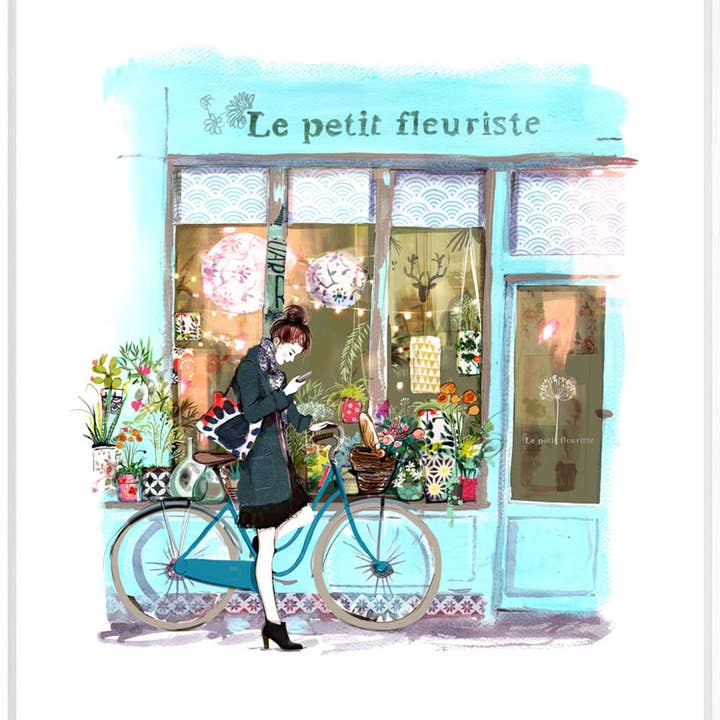 Atelier Contemporain - Wholesale Art Print - Fine Art Print - "The Little Florist" - S.Griotto6