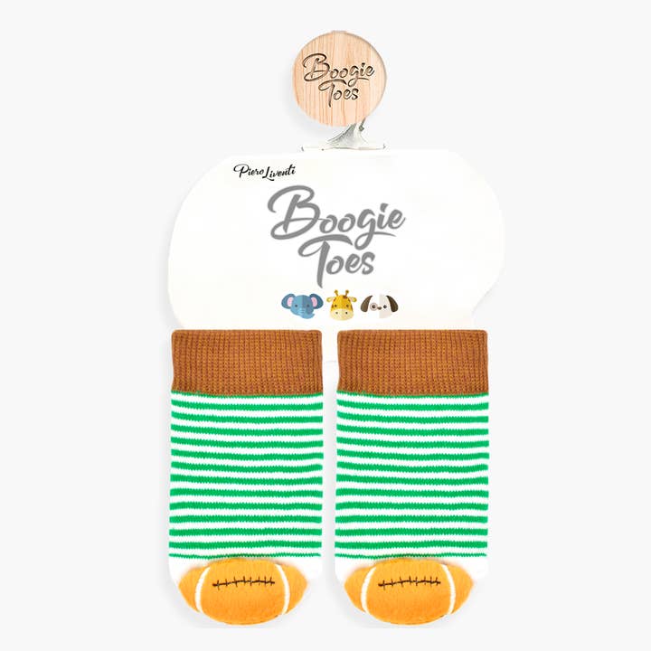 Liventi - Venta al por mayor Calcetines - Bebés - Calcetines sonajero Football Boogie Toes