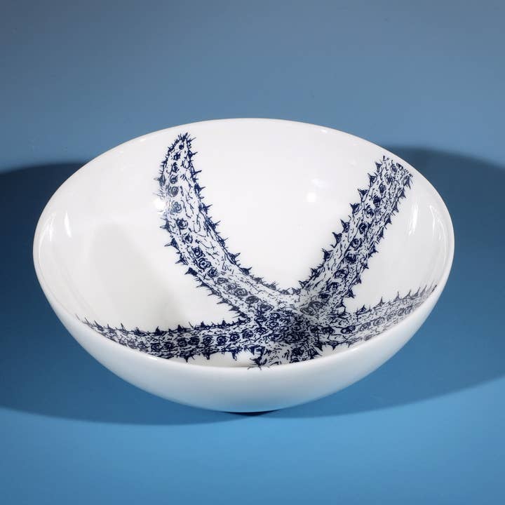 Cream Cornwall - Wholesale Bowl - Bone China Starfish Bowl