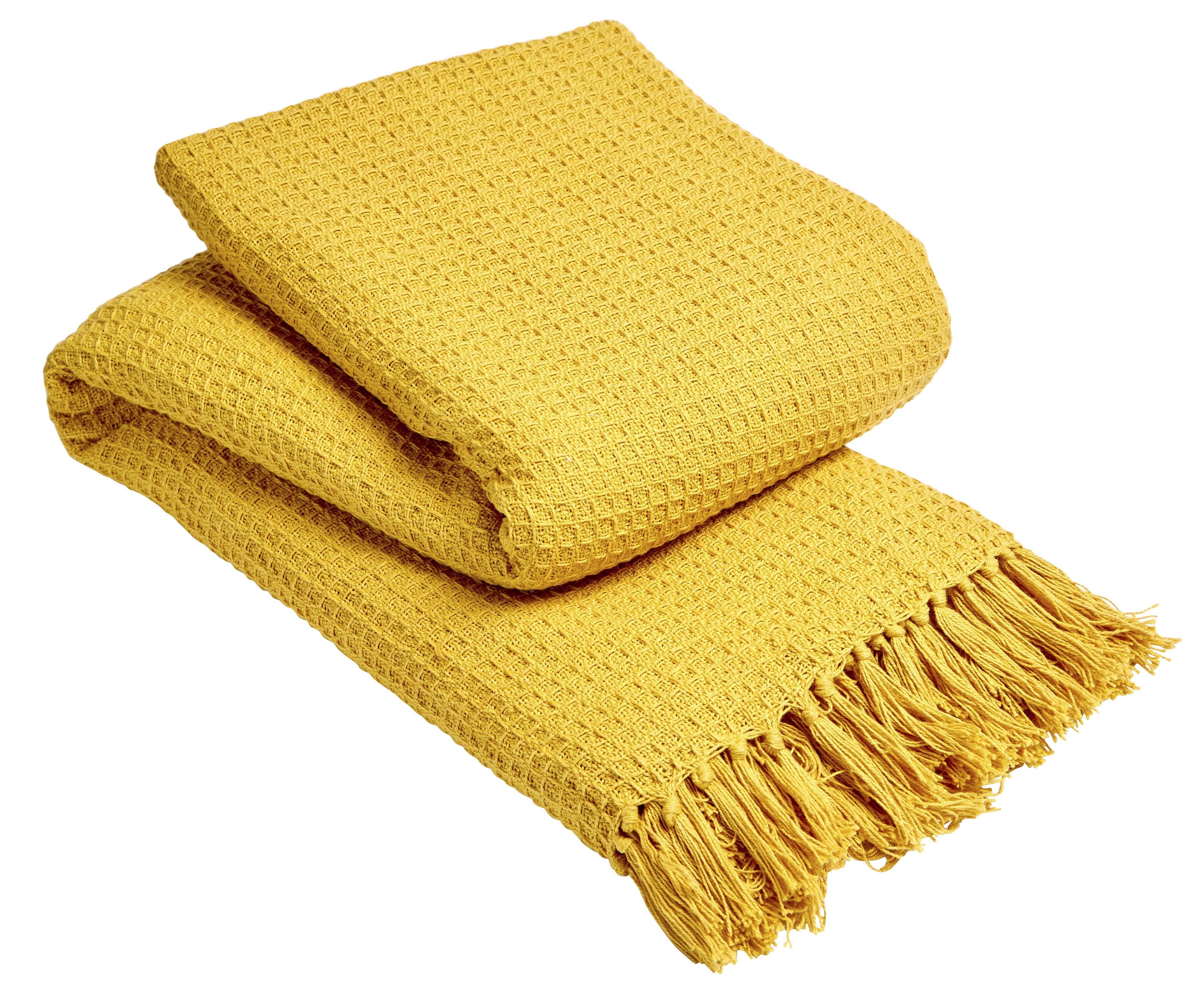 LOOMWORKS LTD – wholesale Throw blanket – Lisbon Pure Cotton Honeycomb Throw13