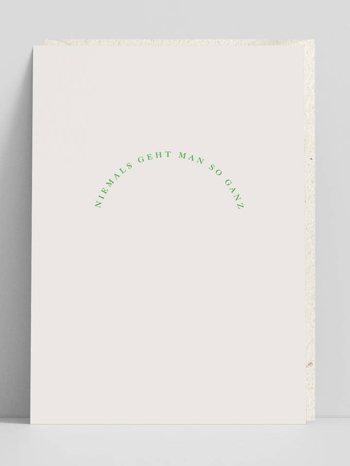 Carte de vœux « Never completely gone » pour la vente par STUDIO LIV