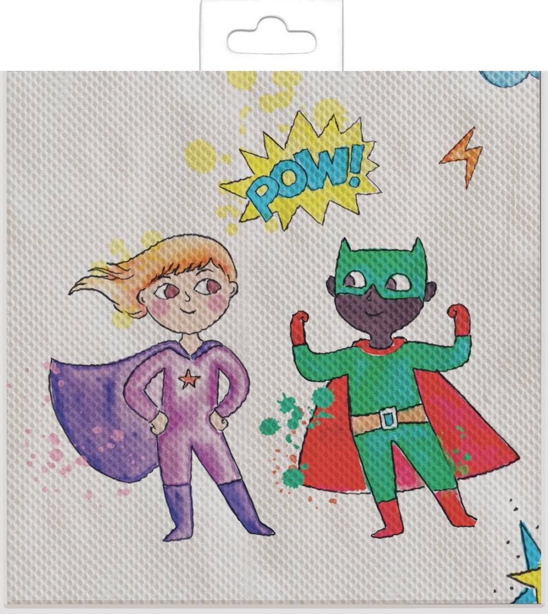 P'tit Clown - Wholesale Disposable Napkin - C&L Napkin - Pack of 20 - Super Heroes