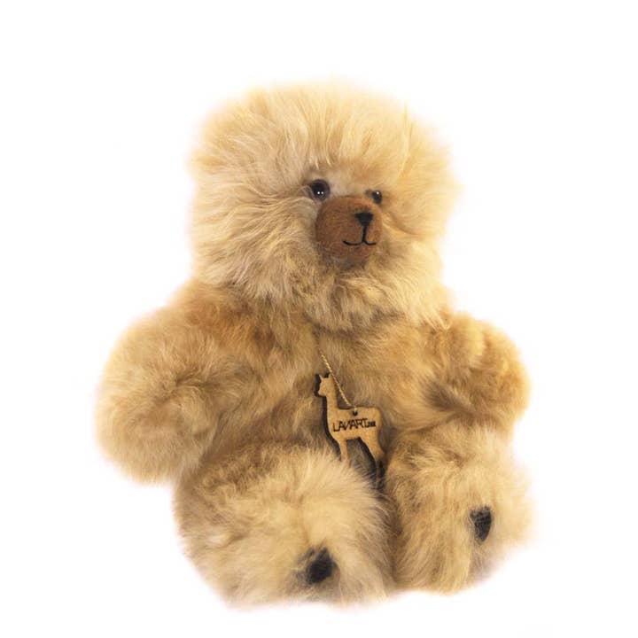 Lanart Alpaca – wholesale Fyllda/plyschleksaker - Barn och baby – Gosig Arvegods 11" Alpackabjörn4