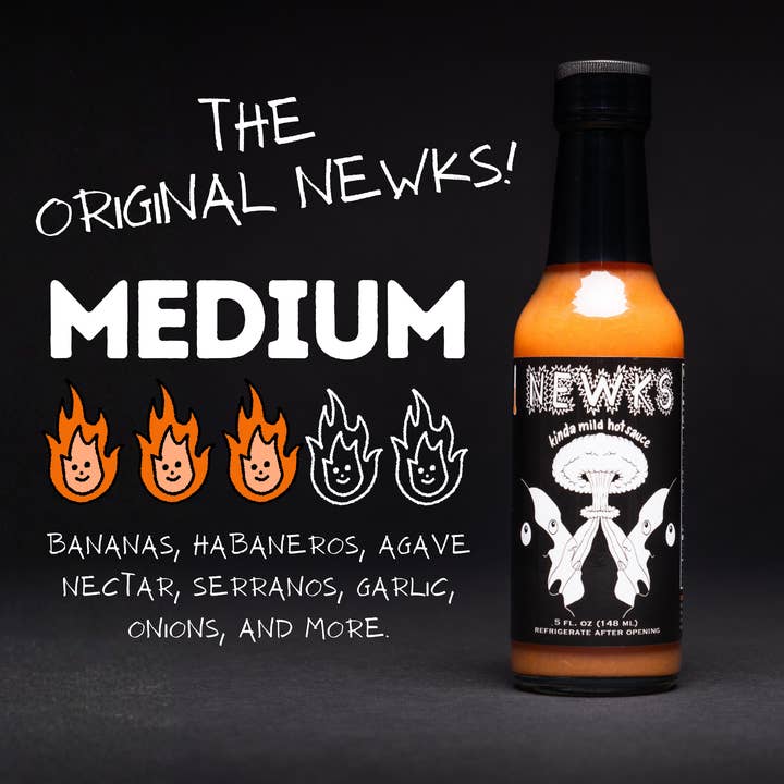 Newks 'Kinda Mild' Heta Sås för wholesale av Newks Hot Sauce