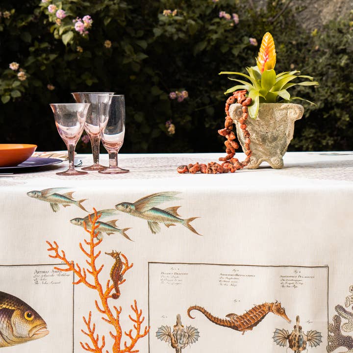 The Napking - Wholesale Tablecloth - Tablecloths “Coral Bay”