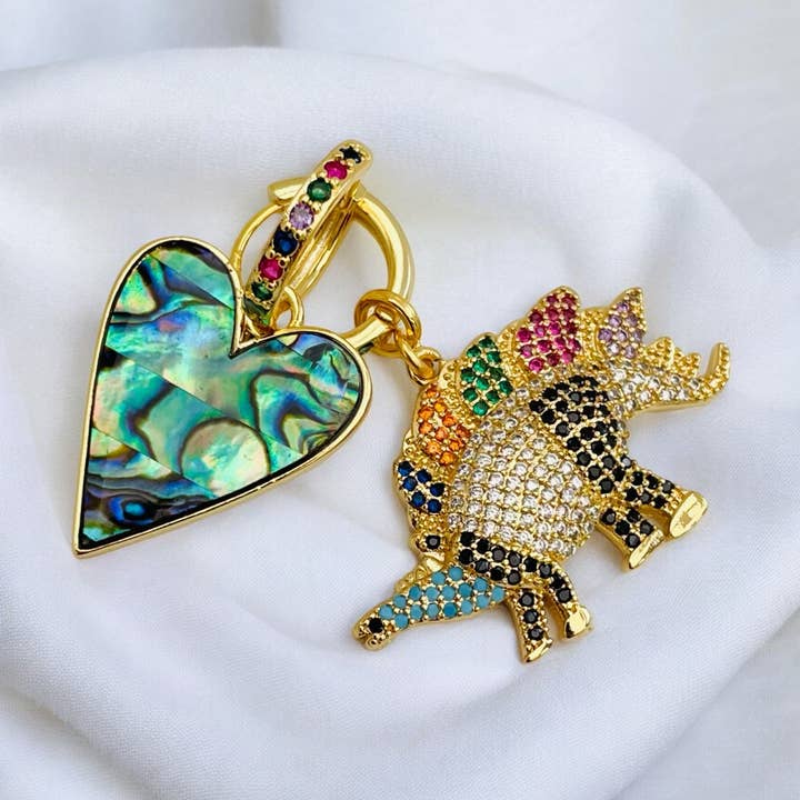 Brincos de argola Dino Dingo por atacado de Huracan