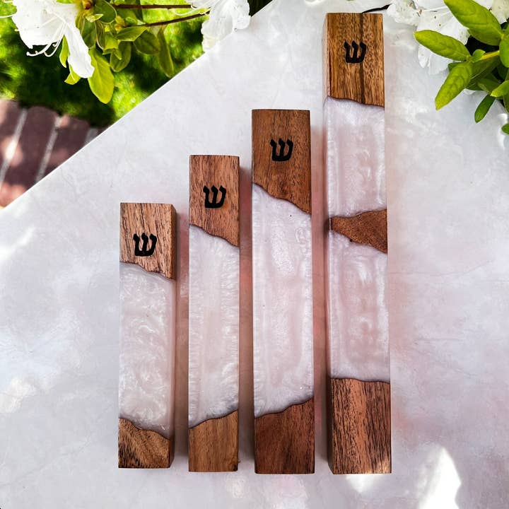 Resin WHITE for wholesale by A&S Mezuzot