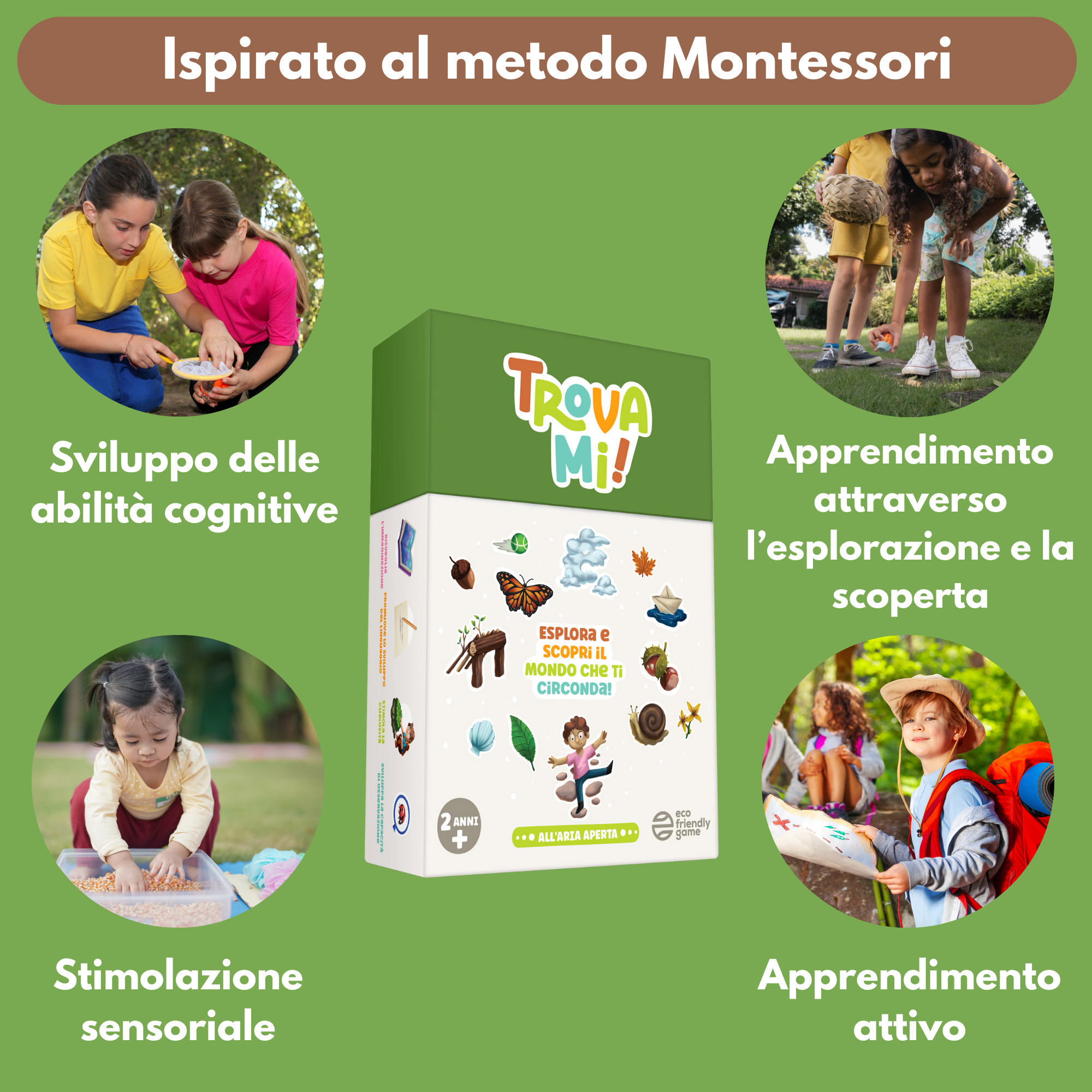 Oh Happy Games - Jeux de société - Wholesale Brain Game - Kids - Find-Me! Outdoors - Montessori educational game to explore nature5