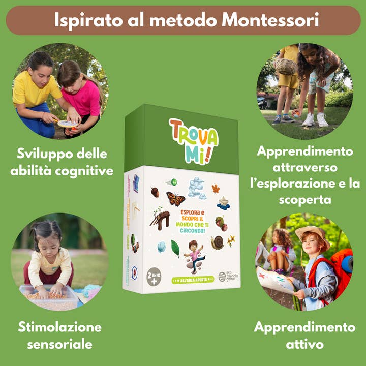 Oh Happy Games - Jeux de société - Wholesale Brain Game - Kids - Find-Me! Outdoors - Montessori educational game to explore nature5